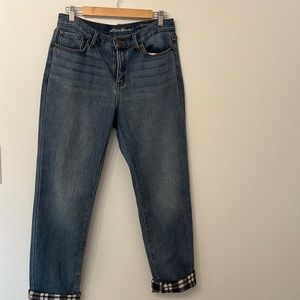 Eddie Bauer fleece lined jeans